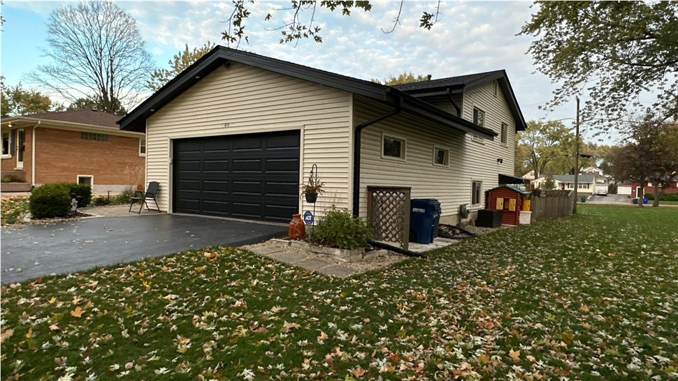 Awnings, Doors, Gutters, Roofing, Roofing Replacement Project in Wheaton, IL by Horizon Restoration