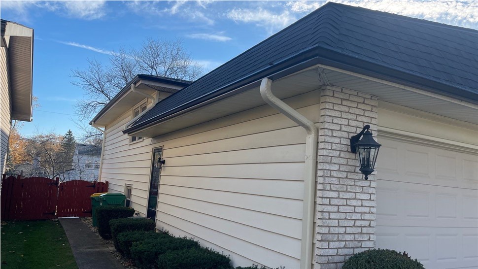 Gutters, Roofing Project in Wheeling, IL by Horizon Restoration