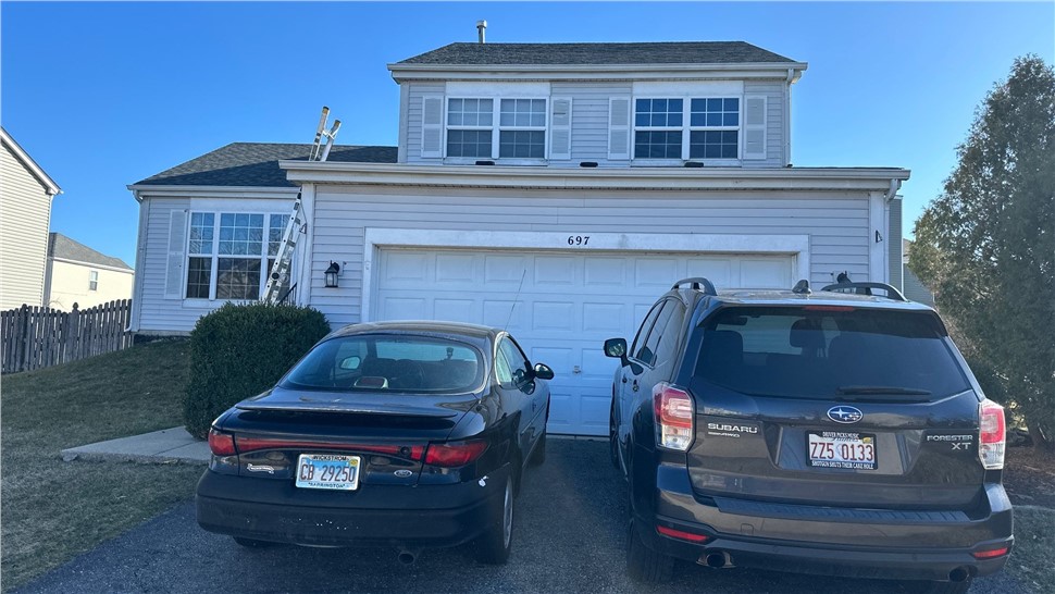 Gutters, Siding, Windows Project in Bolingbrook, IL by Horizon Restoration