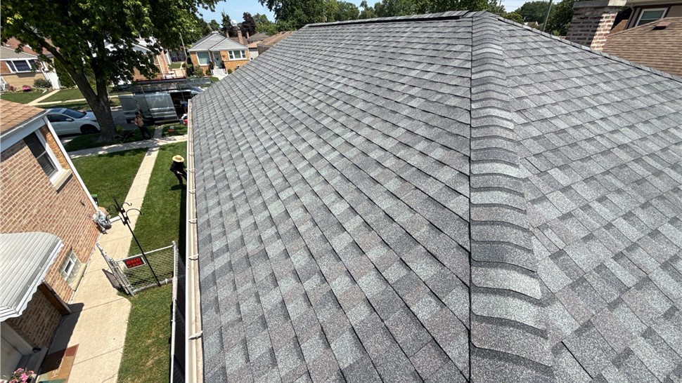 Awnings, Gutters, Roofing, Roofing Replacement, Siding Project in Franklin Park, IL by Horizon Restoration