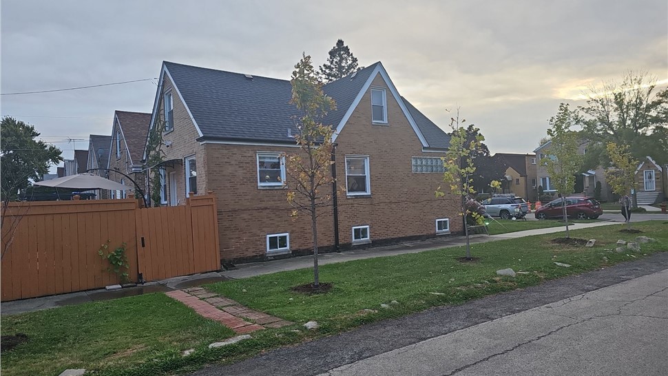 Gutters, Roofing, Roofing Replacement Project in Chicago, IL by Horizon Restoration