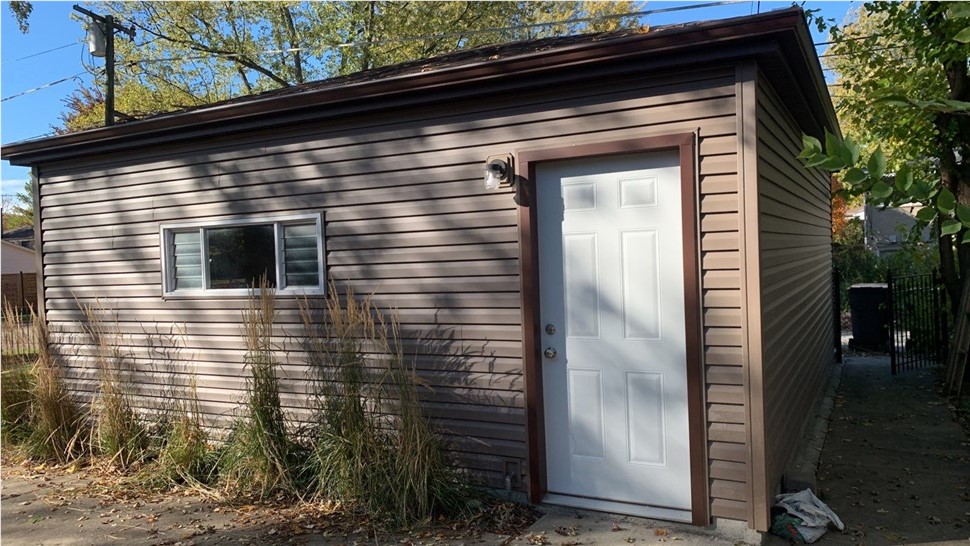 Gutters, Roofing, Siding Project in Skokie, IL by Horizon Restoration