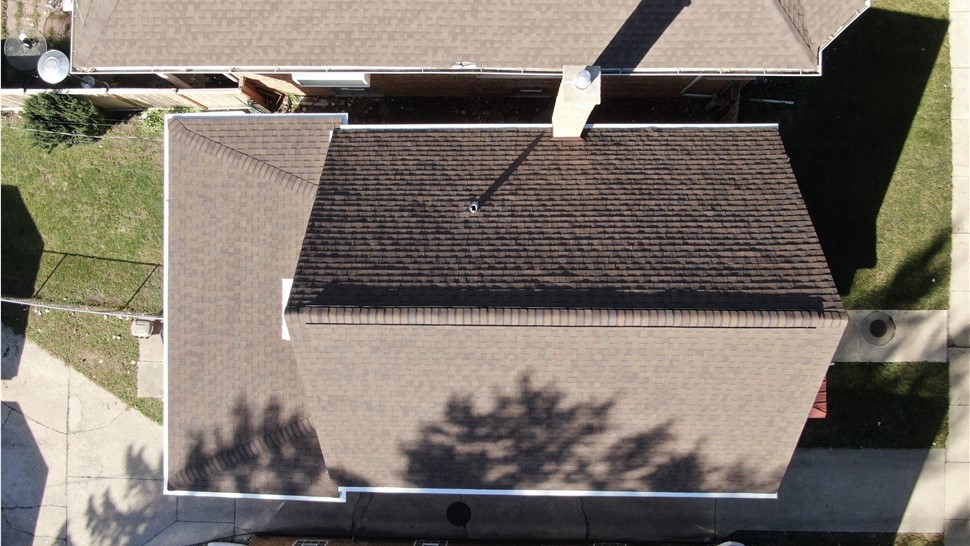 Gutters, Roofing Project in Elmwood Park, IL by Horizon Restoration