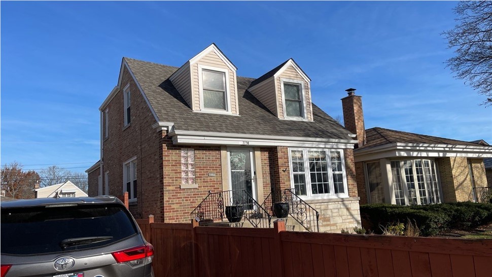 Awnings, Gutters, Roofing, Siding Project in Chicago, IL by Horizon Restoration