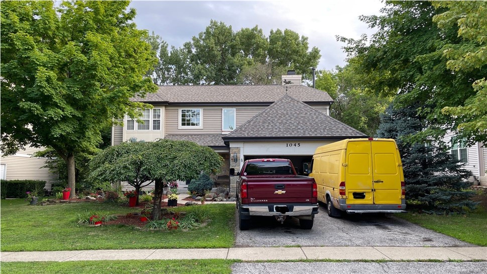 Gutters, Roofing Project in Mundelein, IL by Horizon Restoration