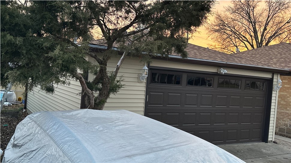 Awnings, Doors, Gutters, Roofing, Siding Project in Harwood Heights, IL by Horizon Restoration