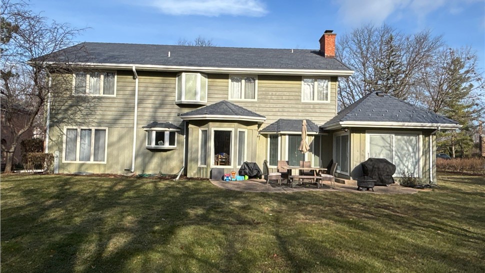 Gutters, Roofing Project in Lake Forest, IL by Horizon Restoration