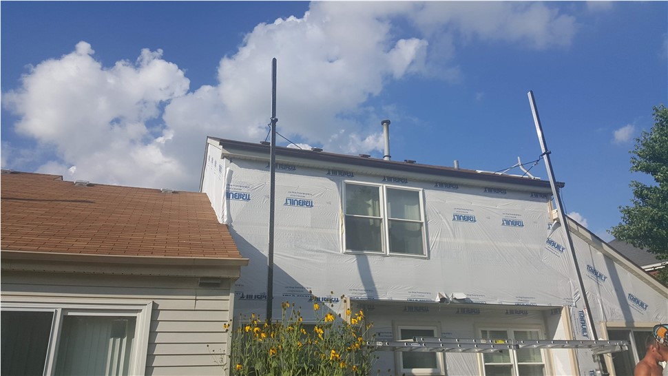 Gutters, Siding Project in Mundelein, IL by Horizon Restoration