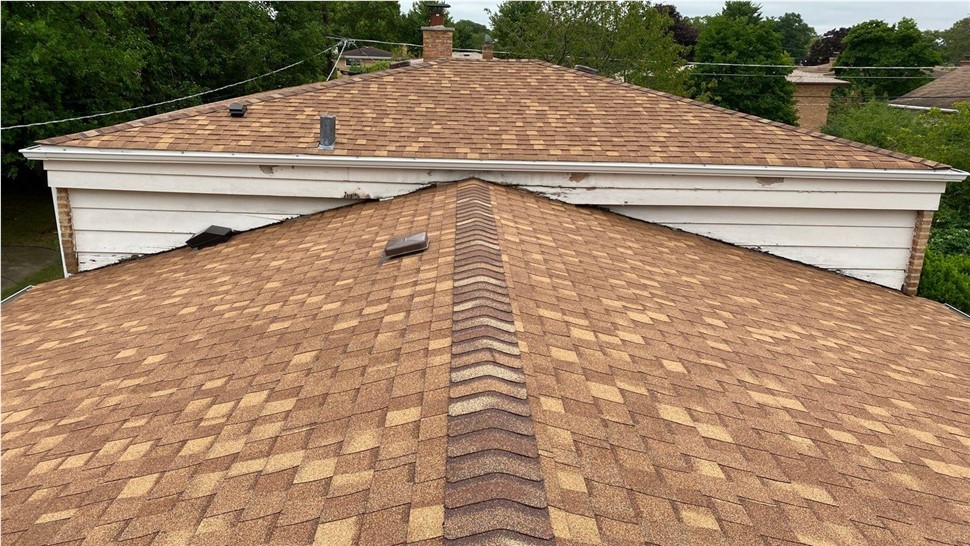 Gutters, Roofing Project in Morton Grove, IL by Horizon Restoration
