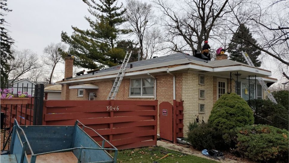 Gutters, Roofing, Siding Project in Franklin Park, IL by Horizon Restoration