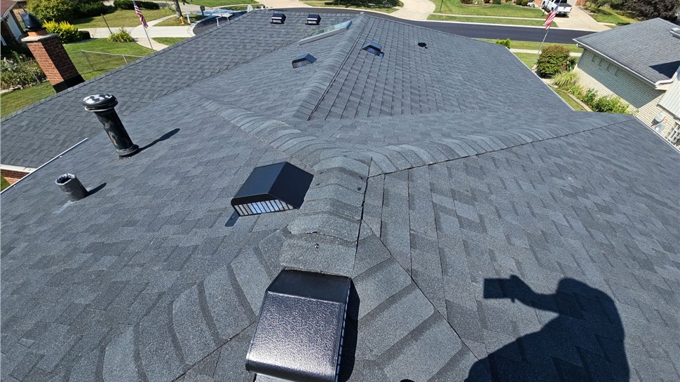 Gutters, Roofing, Roofing Project in Orland Park, IL by Horizon Restoration