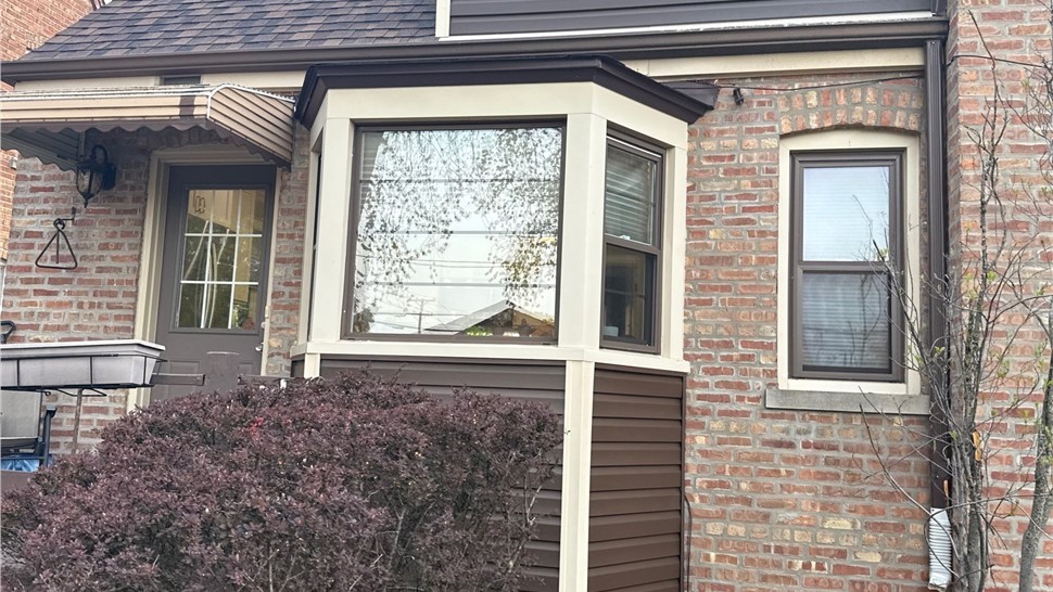 Gutters, Roofing, Roofing Replacement, Siding Project in Elmwood Park, IL by Horizon Restoration