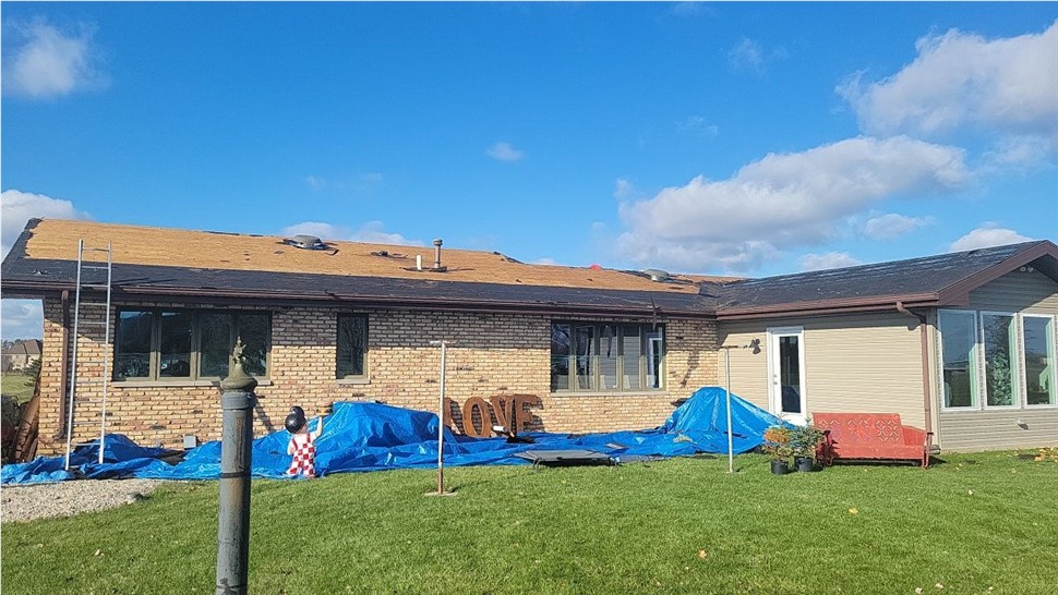 Gutters, Roofing Project in Frankfort, IL by Horizon Restoration