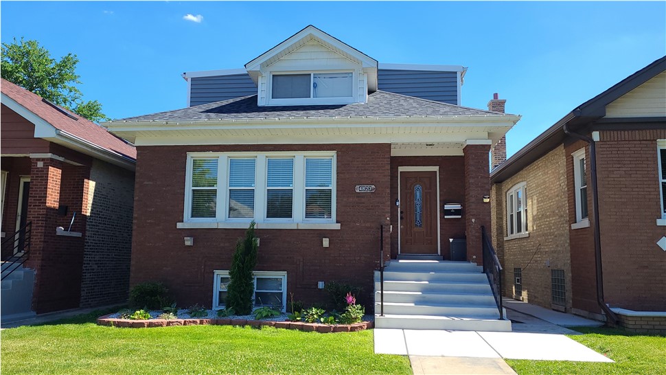 Roofing, Siding Project in Chicago, IL by Horizon Restoration