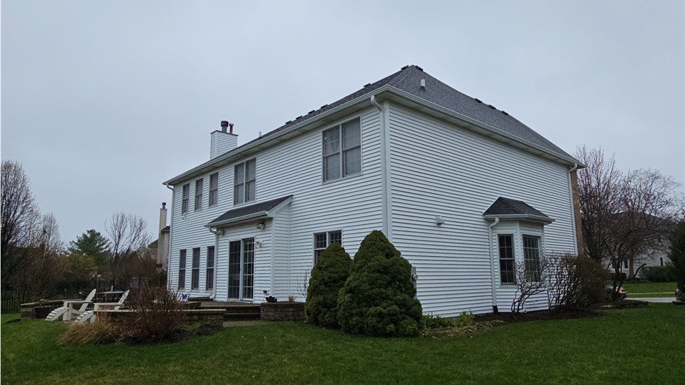 Gutters, Roofing, Siding Project in Naperville, IL by Horizon Restoration