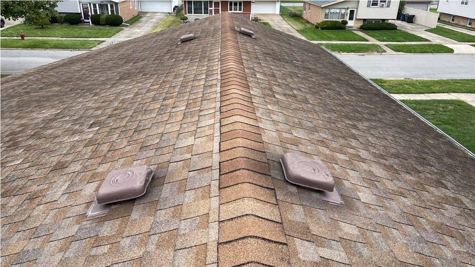 Awnings, Gutters, Roofing, Siding Project in Oak Lawn, IL by Horizon Restoration