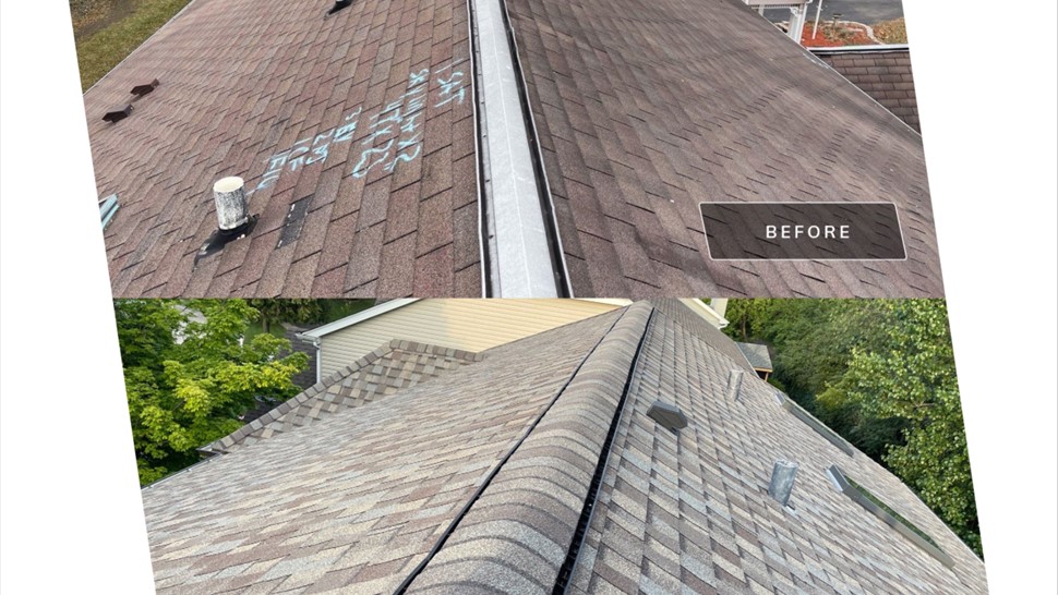 Gutters, Roofing Project in Mundelein, IL by Horizon Restoration