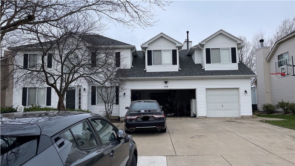 Gutters, Siding Project in Bolingbrook, IL by Horizon Restoration