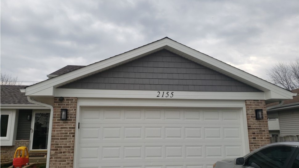 Gutters, Roofing, Siding Project in Hanover Park, IL by Horizon Restoration