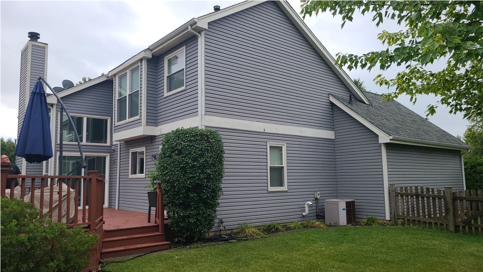 Gutters, Roofing, Siding Project in Buffalo Grove, IL by Horizon Restoration