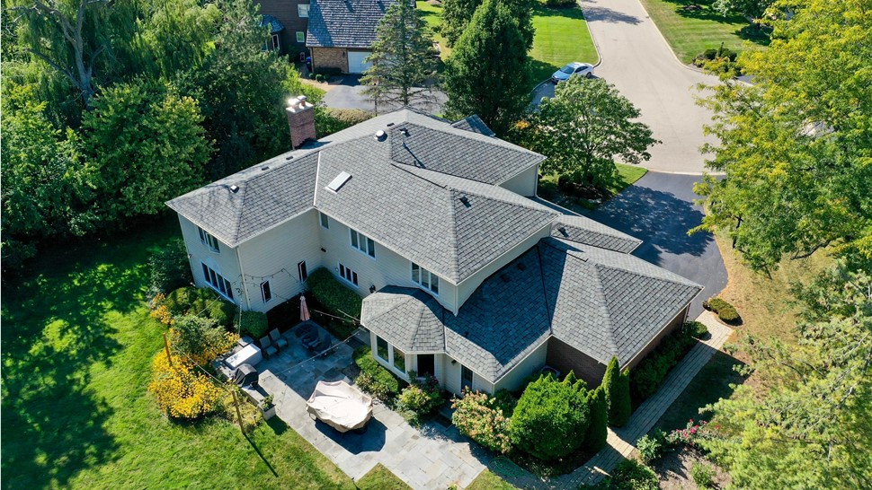 Gutters, Roofing Project in Lake Forest, IL by Horizon Restoration