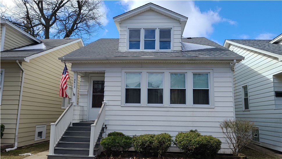 Gutters, Siding Project in Chicago, IL by Horizon Restoration