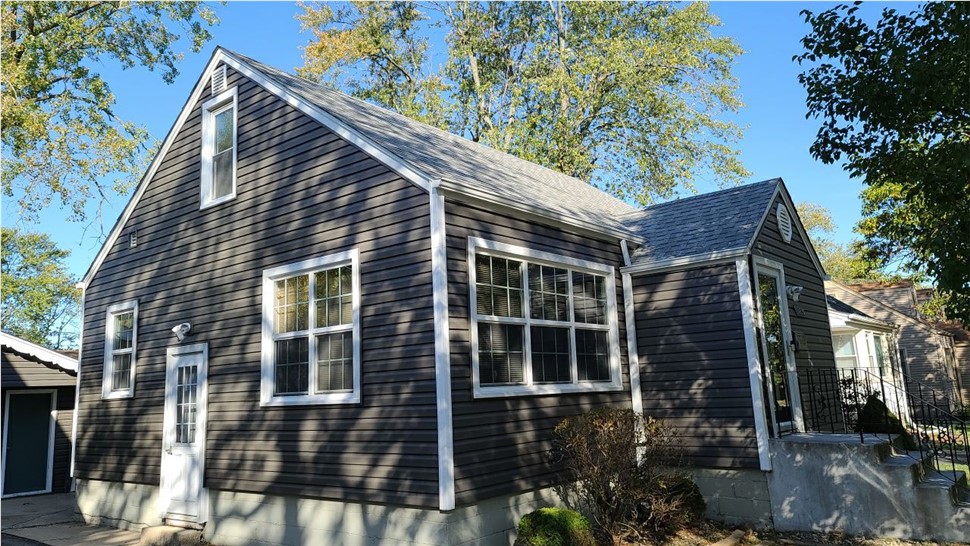 Gutters, Roofing, Siding Project in Lansing, IL by Horizon Restoration