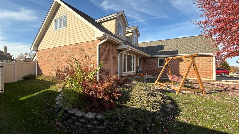 Gutters, Roofing, Roofing Replacement Project in Tinley Park, IL by Horizon Restoration