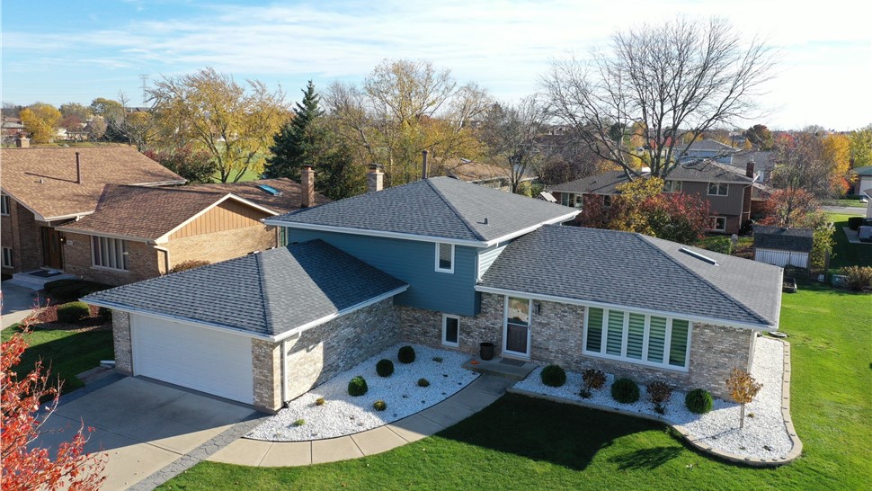 Gutters, Roofing, Roofing, Roofing Replacement, Siding Project in Orland Park, IL by Horizon Restoration