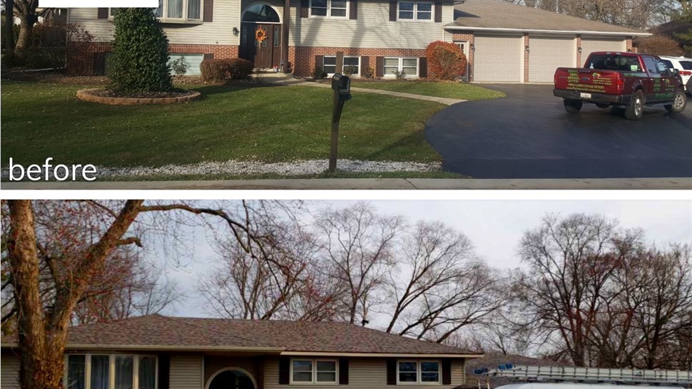 Gutters, Roofing Project in Palatine, IL by Horizon Restoration