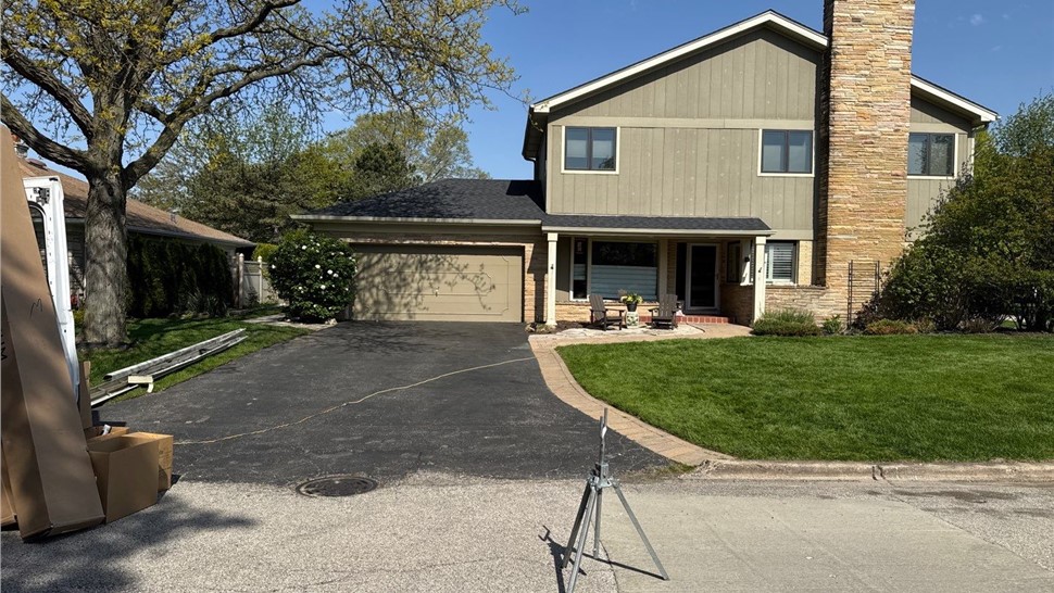 Gutters, Roofing, Roofing Replacement Project in Chicago, IL by Horizon Restoration