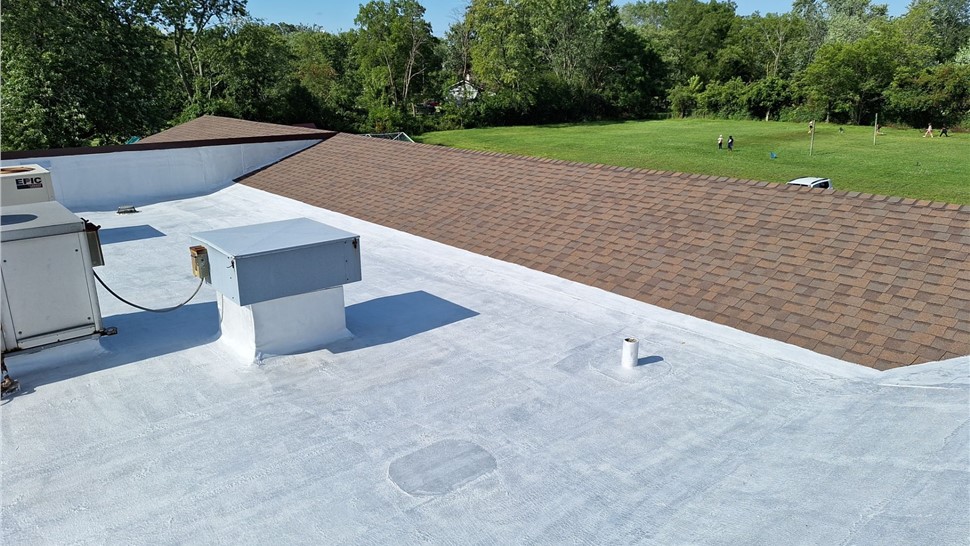 Gutters, Roofing, Roofing Project in Zion, IL by Horizon Restoration