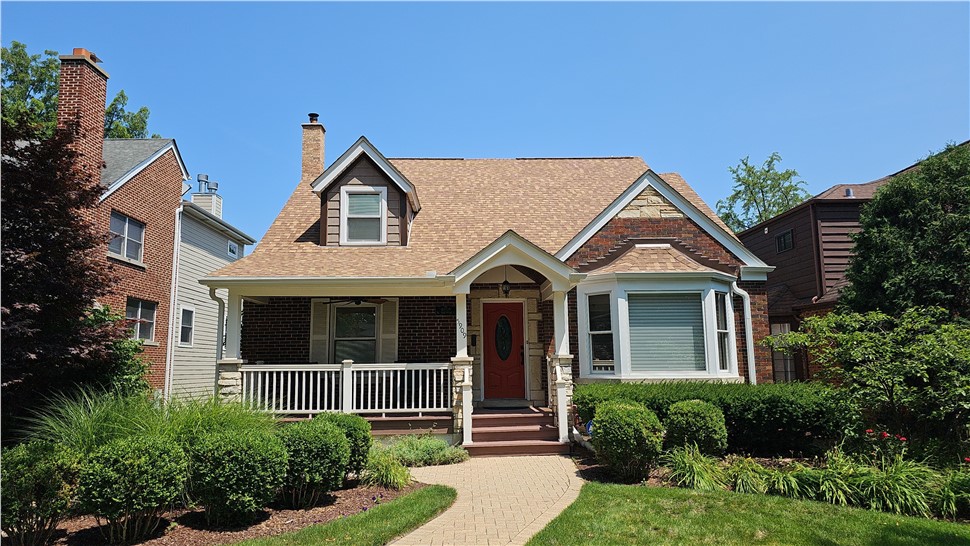 Gutters, Roofing, Roofing Replacement Project in Chicago, IL by Horizon Restoration
