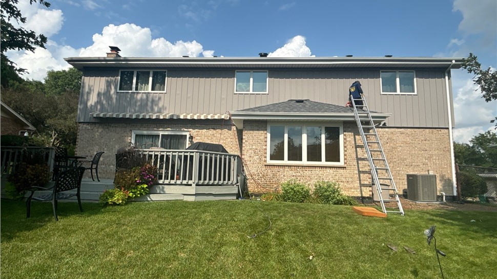 Roofing, Roofing Replacement, Gutters Project in Orland Park, IL by Horizon Restoration