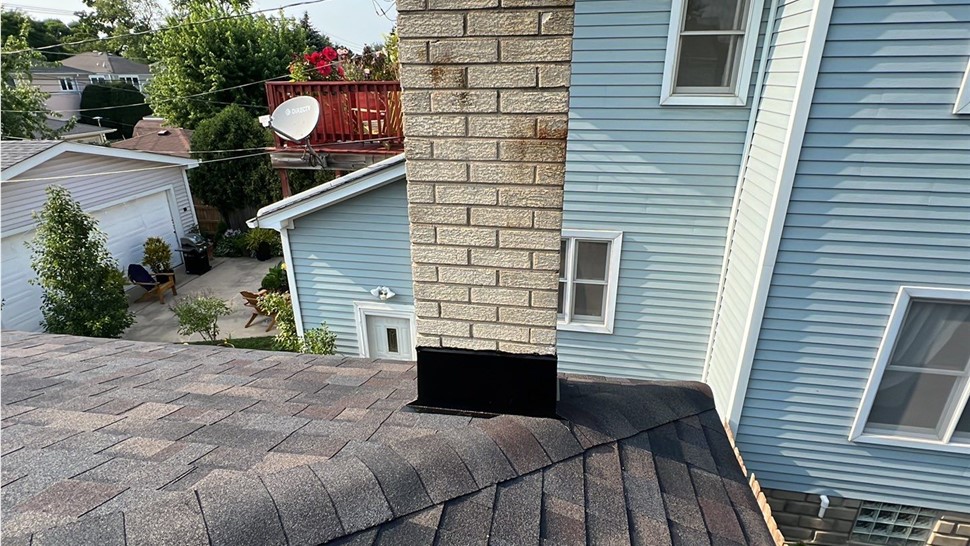 Gutters, Roofing Project in Park Ridge, IL by Horizon Restoration