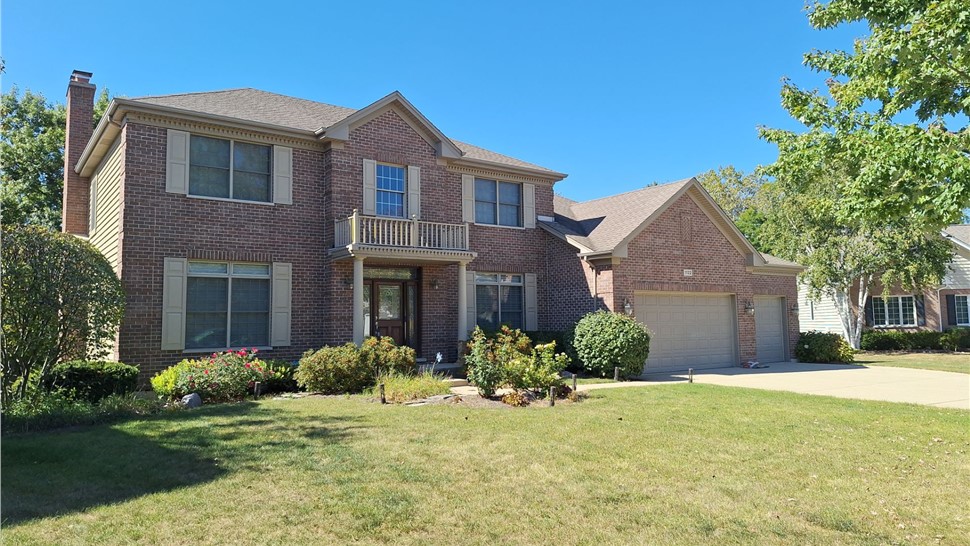 Gutters, Roofing, Roofing Replacement Project in Lake Zurich, IL by Horizon Restoration