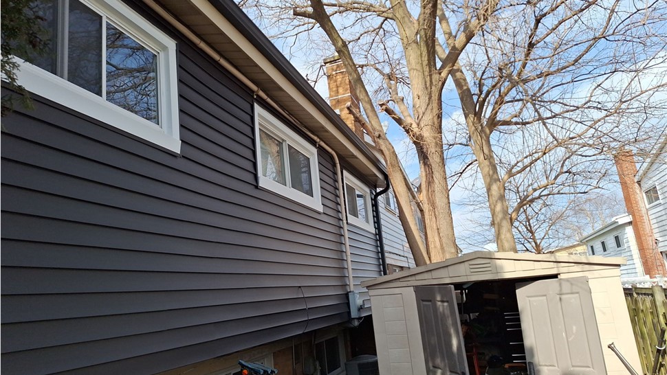 Gutters, Roofing, Siding Project in Niles, IL by Horizon Restoration
