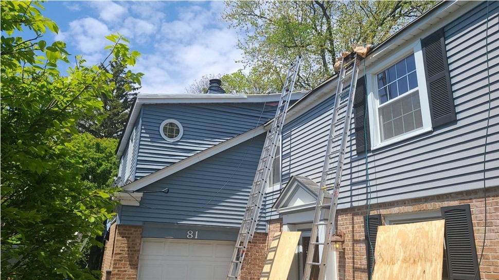 Gutters, Roofing, Siding Project in Evanston, IL by Horizon Restoration