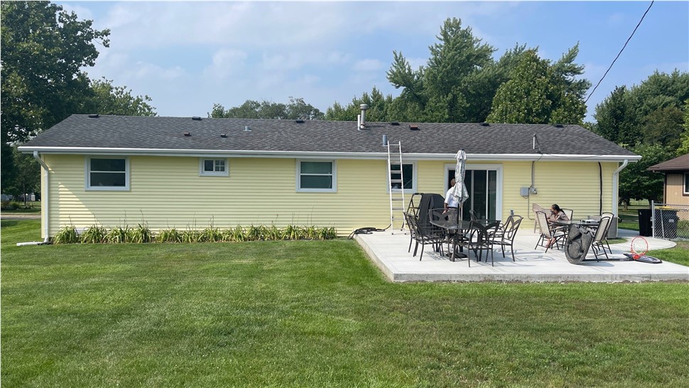 Siding Project in Carol Stream, IL by Horizon Restoration