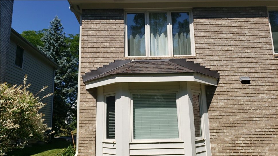 Gutters, Roofing Project in Hinsdale, IL by Horizon Restoration