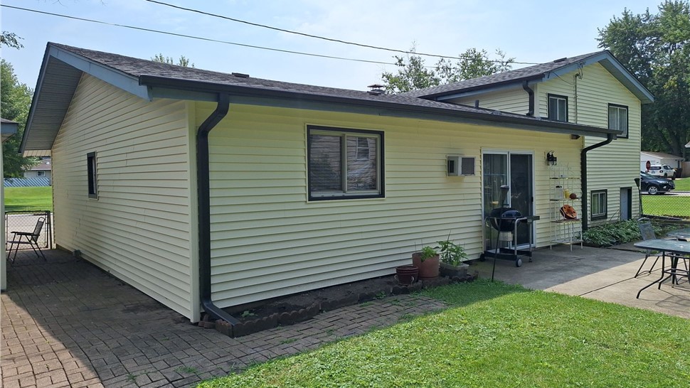 Doors, Gutters, Siding Project in Huntley, IL by Horizon Restoration