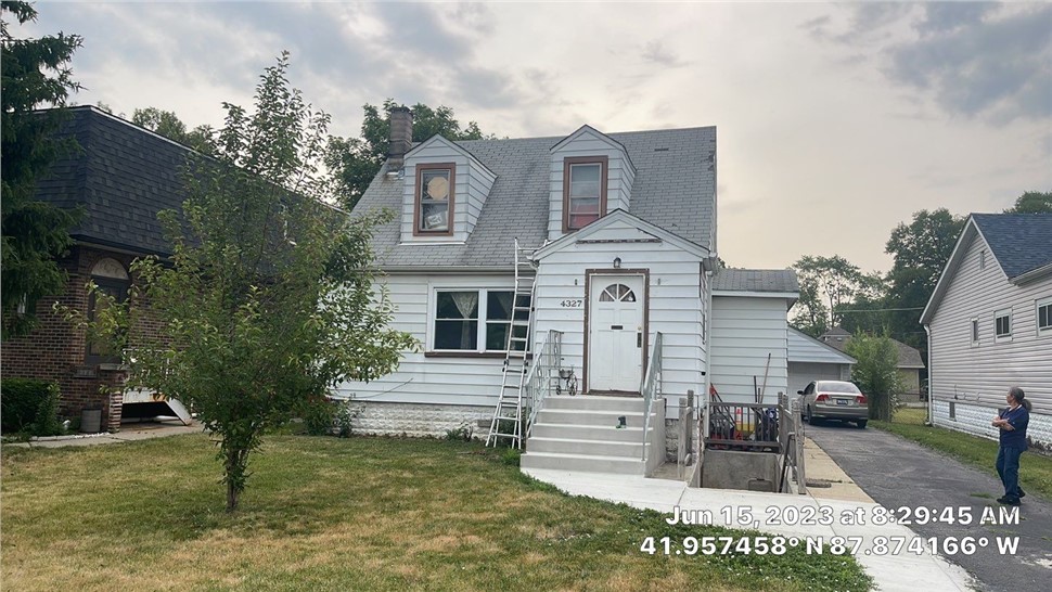 Gutters, Roofing, Siding Project in Schiller Park, IL by Horizon Restoration