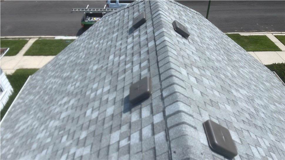 Doors, Gutters, Roofing Project in Chicago, IL by Horizon Restoration