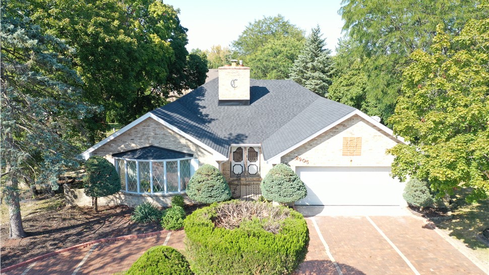 Gutters, Roofing, Roofing Replacement Project in Olympia Fields, IL by Horizon Restoration