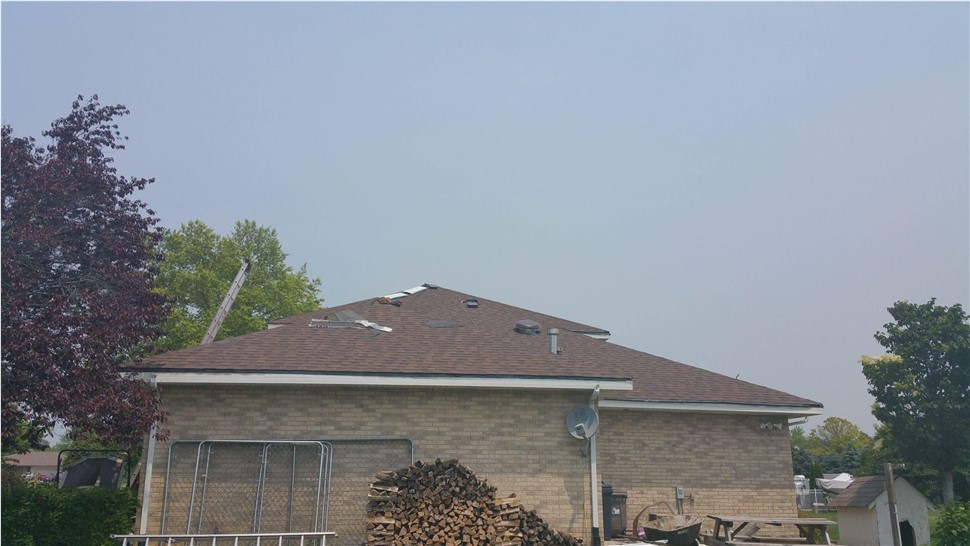 Gutters, Roofing Project in New Lenox, IL by Horizon Restoration