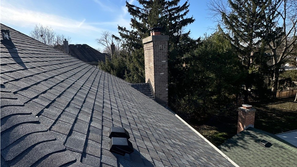 Gutters, Roofing Project in Lincolnwood, IL by Horizon Restoration