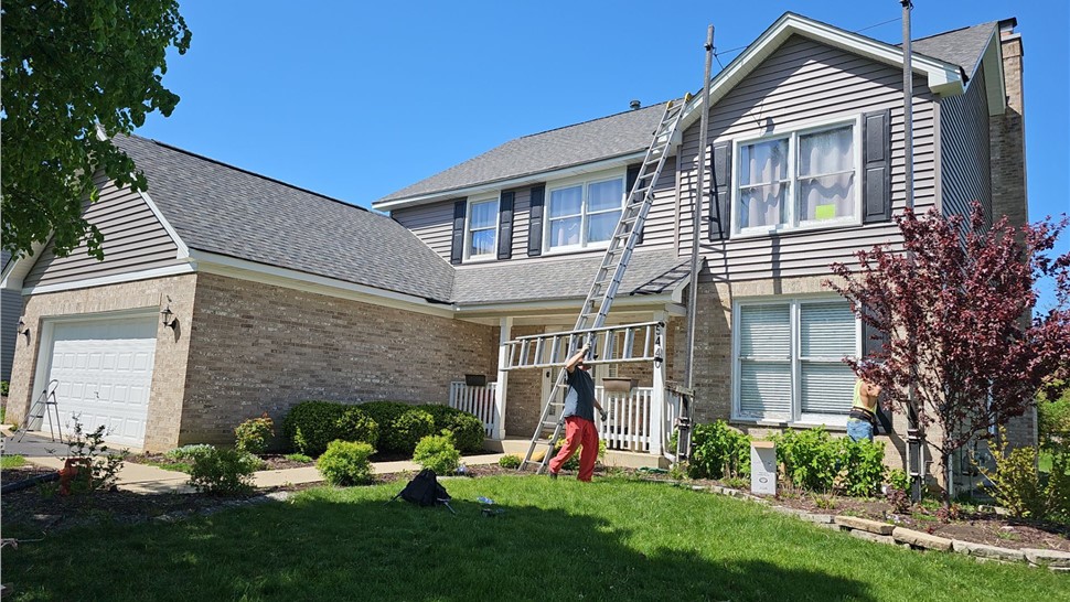 Gutters, Roofing, Roofing Replacement, Siding Project in Hoffman Estates, IL by Horizon Restoration