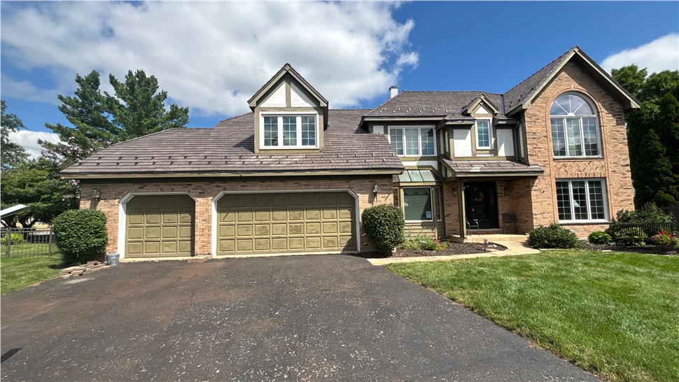 Gutters, Roofing, Roofing Replacement Project in Wheaton, IL by Horizon Restoration