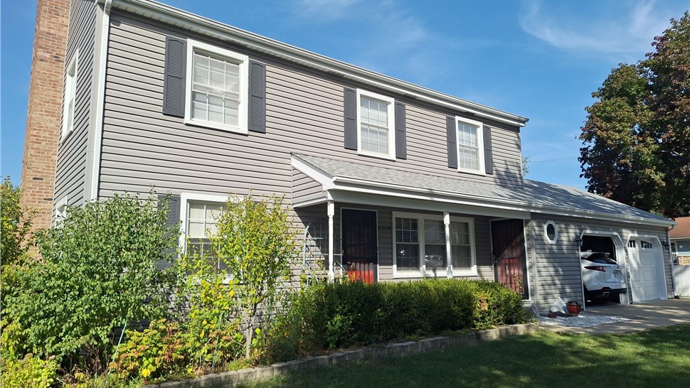 Doors, Gutters, Roofing, Roofing Replacement Project in Waukegan, IL by Horizon Restoration