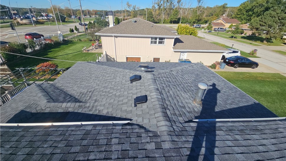 Doors, Gutters, Roofing, Windows Project in Palos Hills, IL by Horizon Restoration